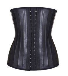 25 steel boned 100 nature latex 30cm waist trainer shaper corset belly slim belt body shaper modeling strap waist cincher7830340