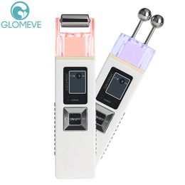 Microcurrent ION Galvanic Skin Whitening Firming Anti-aging Wrinkle Removal Freckle Iontophoresis Massager Face Skin Care Tools 231229