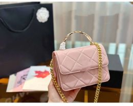 Luxury Designer Bag Women Crossbody Bag Enamel Chain Designers Handbag Mini Cute Organ Purse Fashion Dinner Shoulder Coin Wallet