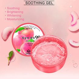 Heads 99% Snail Repair Gel Deep Moisturizing Day Cream Peach Facial Antiaging Oil Control Shrink Pores Face Skin Care Products 300ml