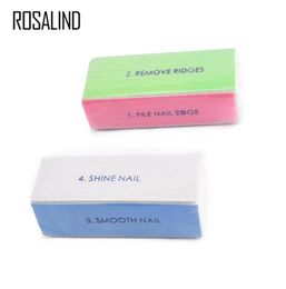 Nail Files 1PCS Art Sanding File Tips Polish Buffer Block Shiner 4 Sides Polisher Manicure3789683