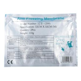 Body Sculpting Slimming Anti-Freeze Membranes For Cryolipolysis Cryo Antifreeze Membrane Cryotherapy Gel Pad Freeze Fats 3 Size 27X30Cm 34X4