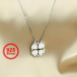 Polish Double Sides 6MM Heart Bezel Settings for Breast Milk Resin Solid 925 Sterling Silver Pedant Necklace 16''+2'' 1431090