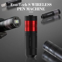 Machine Ez Evotech S Short Version Wireless Battery Tattoo Pen Hine Directly Drive System Customised Swiss Motor 3.5 /4.0 Mm Stroke