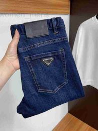 Men's Jeans designer Highmens jeans simple solid Colour design comfortable blue casual pants luxury CHO9