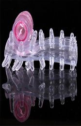 Novelty toy male longer lasting sex crystal vibrator cock ring penis ring vibrating adult sex toys sex product8598138