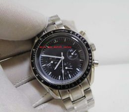 Classic style Super Quality Chronograph Men' s Wristwatches 40mm black dial Refined steel Luminous VK quartz movement 311.30.42.30.01.005 Chrono Work Mens Watches