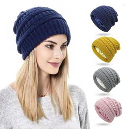 Bandanas Outdoor Fashion Warm Hat Woolen Women's Knitted Pullover Men's And