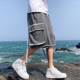 Men's Shorts Plus Size S-5XL Men Summer Fashion Casual Korean Style Sport Sweat Drawstring Cotton Harajuku Jogging Street Beach Wear