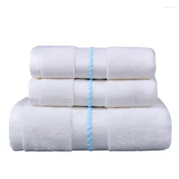 Towel 3pcs Bamboo Fibre Set Soft Hand Bath Super Absorbent Towels For Bathroom Supplies Gifts Women Men