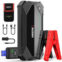 Accessories Car Jump Starter, 3000A Car Battery Jump Starter Battery Pack (9.0L Gas & 7.0L Diesel Engines), 12V Battery Booster