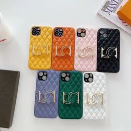 7 Colour Plaid Phonecase Designer Phone Cases Suitable For Iphone 14 13Promax 12 11 14pro Max Xs Xsmax Xr Case Phones Holder Multifunctional Protect Shell