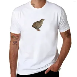 Men's T Shirts Coturnix Quail T-Shirt Customized Cute Clothes Shirt Men