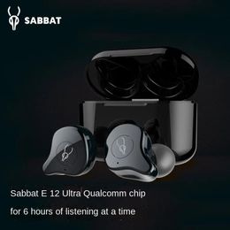 Earphones Sabbat E12 Ultra APTX Bluetooth 5.2 Earphone True Wireless Earbuds TWS Stereo Sport Headset Waterproof Hifi Noise Reduction