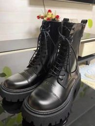 Black designer boots women black leather fashion shoes classic womens mens martin snow winter half boot diamond boots limited spring australian shoe paris B9-2