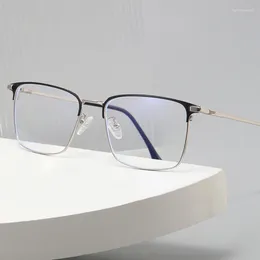 Sunglasses Oversized Wide Big Face Glasses Titanium Large Frame Business Anti Blue Vintage Lenes Prescription Optical