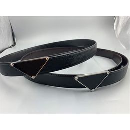 Men Designers Belts Fashion Leather Waistband Luxury Designer Belt Black Smooth Buckle Girdle Genuine Leather Ceintures For Man251W