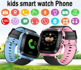 Kids Smart Watches phone Pedometer Clock KID watchohones GPS SIM Card Mp3 Player for Child apple Android Watchphone Children8998060