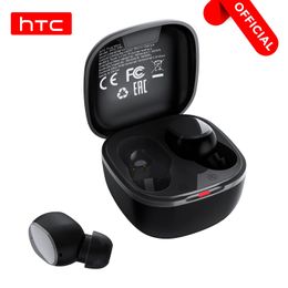 Earphones Original HTC TWS3 Earphone Wireless Earphone Bluetooth 5.1 Headphones Waterproof Sport Headsets Noise Reduction Earbuds With Mic