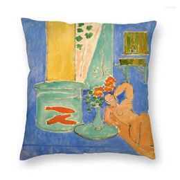 Pillow Custom Goldfish And A Nude By Henri Matisse Cover Home Decor 3D Double Side Print For Living Room