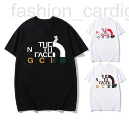 Men's T-Shirts designer Designer T-shirts Man Woman north Brand Tees T Shirt Summer Round Neck Short Sleeves Outdoor Leisure Pure Cotton Letters Cat Y9WW