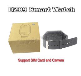 Bluetooth Smart Watch Phone DZ09 For Android IOS Smartphones SIM TF Camera Sedentary Reminder Passometer Antilost TPU Wristband S1767548