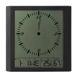 Wall Clocks Large Digital Clock Multifunction HD TN Screen Display Mounted 150 Degree Viewing Angle 8.6in For Home