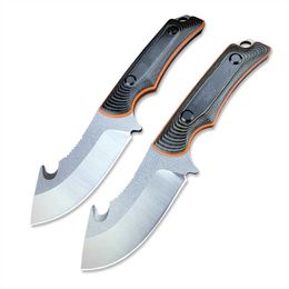 15018 Hidden Canyon Hunter G10 Handle Fixed Blade Knife Camping Full Tang Hunting with Sheath