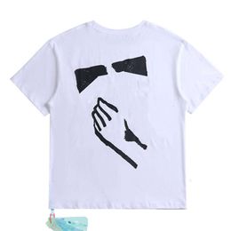 T-shirts Luxury Brand Designers Mens t Shirts Tops Tees Offs Men Women Offwhites Casual T-shirt Summer Classic Tshirts Back Paint Arrows White Short Sleeve Tshirt A0s2