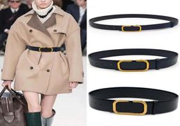 Womens Designer Belts Mens Luxurys Designers Belts Smooth Buckle Waistband Genuine Leather Cintura Ceinture Homme Pour Large width2870810