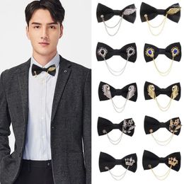 Bow Ties Adult Suit Men Bowtie Shirt Uniform Tie Neckline Bowknot Butterfly Collar Women