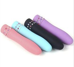 Gspot Vibrating Diamond Vibrators Powerful Waterproof Mini Massager Clit AV Vibrator Adult Sex Toys For Women Sex Products5531740