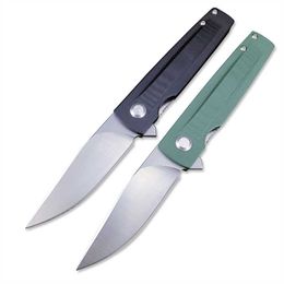 Wholesale Outdoor Mini G10 Handle Pocket knife Folding D2 Steel Blade Camping Tactical Hunting EDC knives