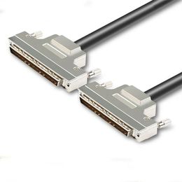 SCSI cable HPDB100P Connexion cable high-density 100 pin male to male screw SCSI interface device data cable