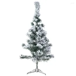 Christmas Decorations Artificial White Snow Tree Ornament Adornment Desktop Decoration Shopping Mall El Home Party Supplies Drop