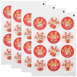Gift Wrap Spring Festival Decals Sticker Chinese Year Decoration Lovely Small Stickers Festive