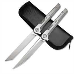 Mini Stainless Steel handle Tactical Folding Pocket Knife Outdoor Camping Hunting EDC Knives