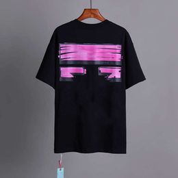 T-shirts Designers Brand Mens t Shirts Luxury Offs Men Women Offwhites Tops Tees Summer T-shirt Classic Back Paint Arrows White Short Sleeve Tshirt Casual Tshirts 4xov