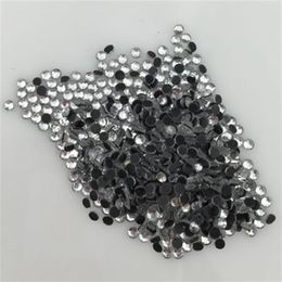 1440Pcs 6SS 2MM Crystal Strass DMC Fix Rhinestone Iron On fix Stones SS6 Silver220e