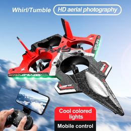 24G RC Foam Glider With HD Camera Radio Control Light Aircraft Plane Pography Professional EPP Fighter Drone S83 Toys 231229