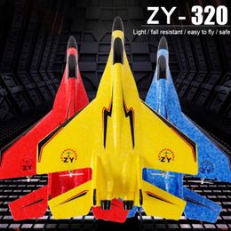 ZY320 Remote Control Airplane RC Drone Plane Radio Aircraft Flying Model Toy Toys For Kids 231229