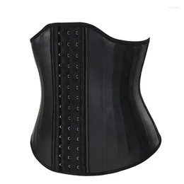 Women's Shapers Short Torso Corset Waist Trainer Latex Body Shapewear Women Tummy Shaper Belly Sheath Sllimming Belt Modeling Strap Weight