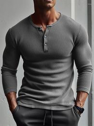 Men's Hoodies Knit Pullover Men Solid Long Sleeves Tight V-neck Knitwears High Elasticity Fashion Casual Soft Fitness Autumn Winter Basic