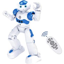 Intelligent RC Robot Toy for Children Dancing Remote Control Gesture Sensor Robot Toys for Kids 4 5 6 7 8 9 Year RC Toy for Boys 231229