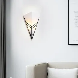 Wall Lamp Nordic Acrylic Indoor Lighting For Living Room Bedroom Bedside Restaurant Kitchen Aisle Hallway Decor Lights