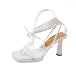 Sandals Summer Women High Heels Wedding Bridal Prom Elegant Sexy Ankle Strap Shoes Sapatos Femininos