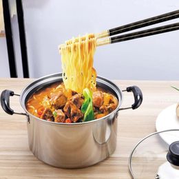 Double Boilers Stainless Steel Milk Pot Household Cooking Stock Portable Stove Soup Practical Non Stick Frying Pan