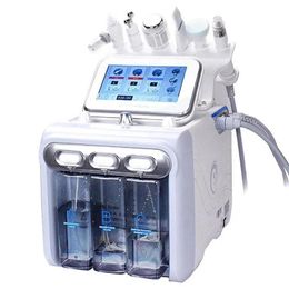 Equipment 6 in 1 H2 O2 Ultrasonic cavitation RF Equipment Hydra Dermabrasion machine with aquapeel Peeling hydrogen Vacuum Skin Clean rejuve