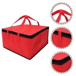 Dinnerware 2 Pcs Delivery Bag Insulation Bags Shopping Cake Decoration Insulated Bento Aluminium Foil For