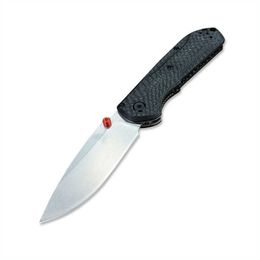 Freek 565 Carbon Fibre Handle Folding Pocket Knife with D2 Steel Blade for Outdoor Camping EDC Hunting